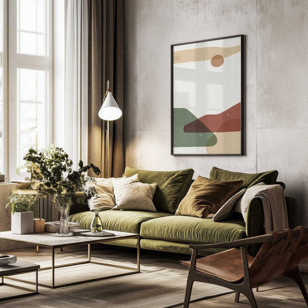 Tablou înramat „Abstract composition 13” de NKTN