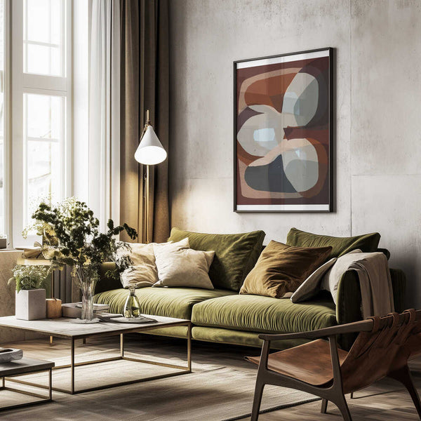 Tablou înramat „Layers of Earth” de Treechild