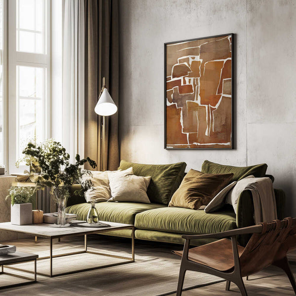 Tablou înramat „Cutted” de Treechild