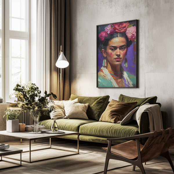 Tablou înramat „Vibrant Elegance” de Treechild