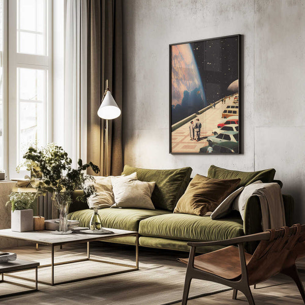 Tablou înramat „Space Promenade” de Taudalpoi