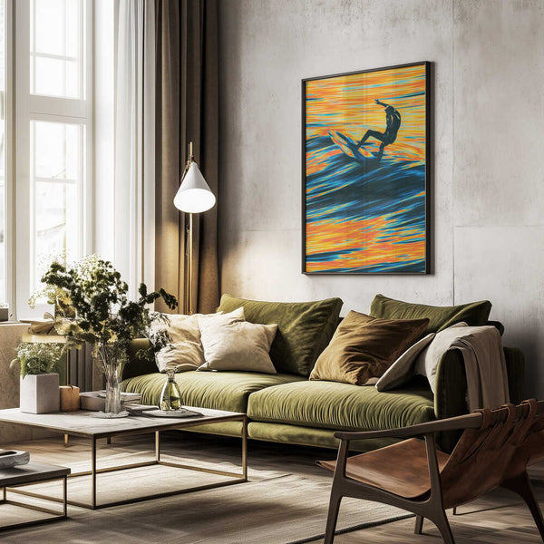 Tablou înramat „Surf Trip” de Taudalpoi