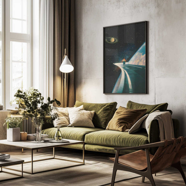 Tablou înramat „Determination” de Taudalpoi