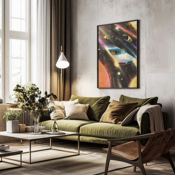 Tablou înramat „When The Light Gets In” de Taudalpoi