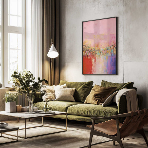 Tablou înramat „Colorful Gathering” de Treechild