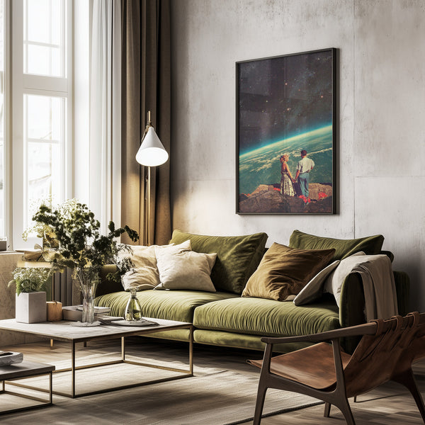 Tablou înramat „Love” de Frank Moth