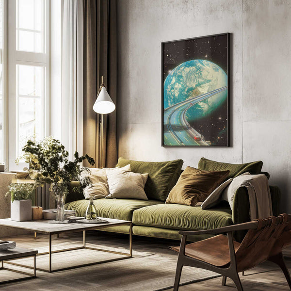 Tablou înramat „Highway Home” de Taudalpoi