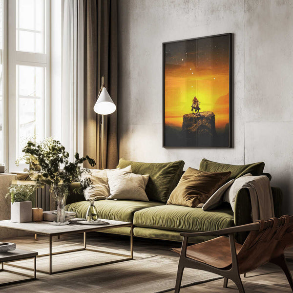 Tablou înramat „Cowboy III” de Taudalpoi