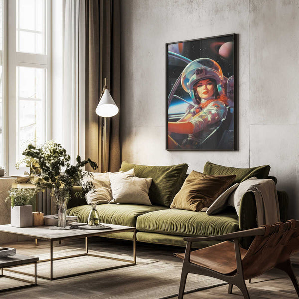 Tablou înramat „Next Stop Mars” de Taudalpoi