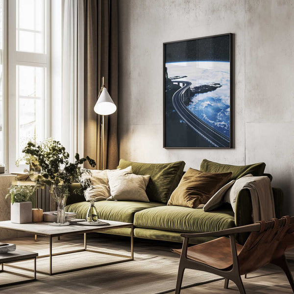 Tablou înramat „Road To Infinity” de Taudalpoi