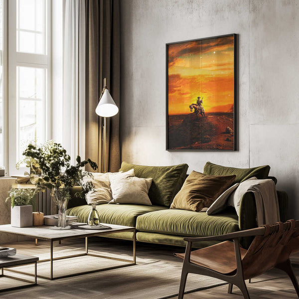 Tablou înramat „Courage” de Taudalpoi