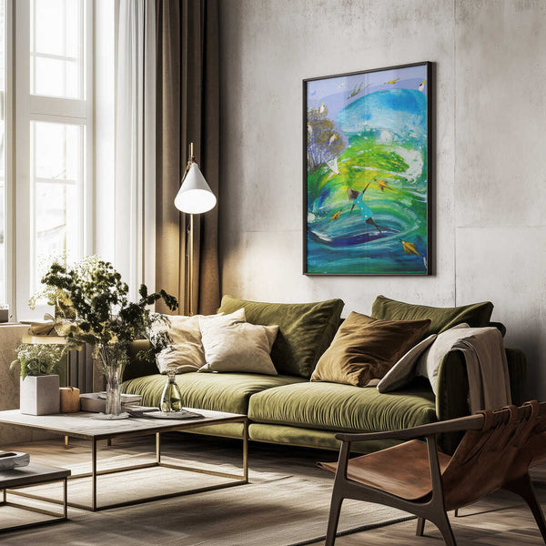 Tablou înramat „A new beginning” de Adam Bogusz