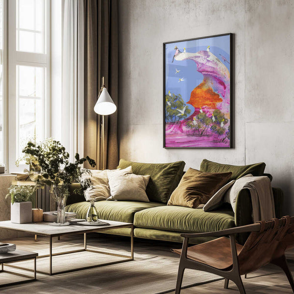 Tablou înramat „Away from it all” de Adam Bogusz