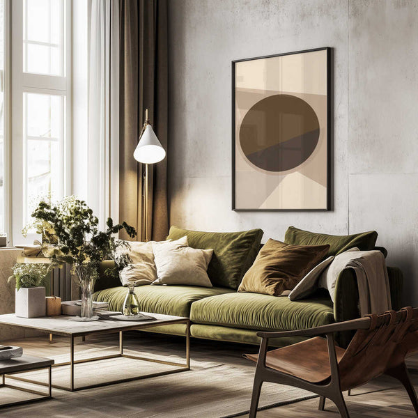 Tablou înramat „Sundaymorningcoffee Thenativestate” de Frankie Kerr-Dineen