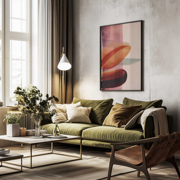 Tablou înramat „Flowing Petals” de Treechild