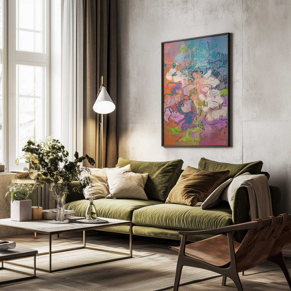 Tablou înramat „Floral Dreamscape” de Dorothy Fagan