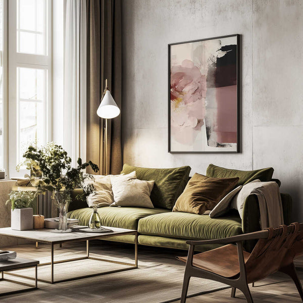 Tablou înramat „Blossom Abstraction” de Treechild