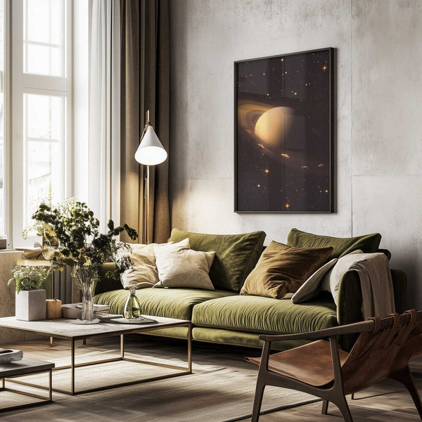 Tablou înramat „Saturn Riders I” de Taudalpoi