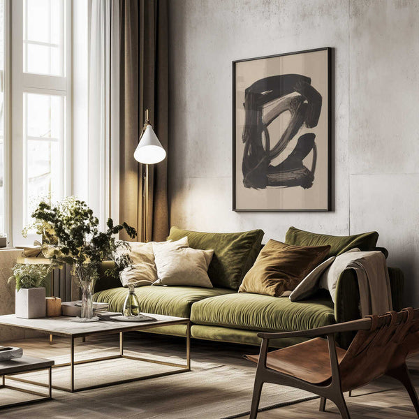 Tablou înramat „Home Set No2” de Dan Hobday