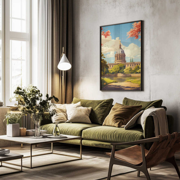 Tablou înramat „Oxford Travel Art” de Taudalpoi