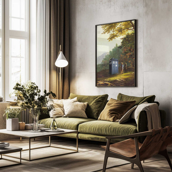 Tablou înramat „Is Time Travel Possible” de Dikhotomy