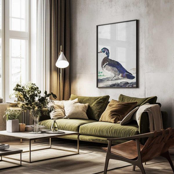 Tablou înramat „A Duck” de Aert Schouman