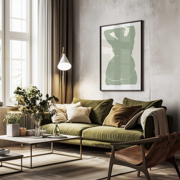 Tablou înramat „P&c Figure#4 Copy 2” de Jenny Liz Rome