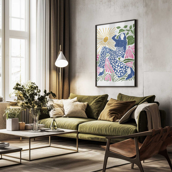 Tablou înramat „Jlr Gloria” de Jenny Liz Rome