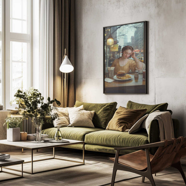 Tablou înramat „Diner disappointment” de Dikhotomy