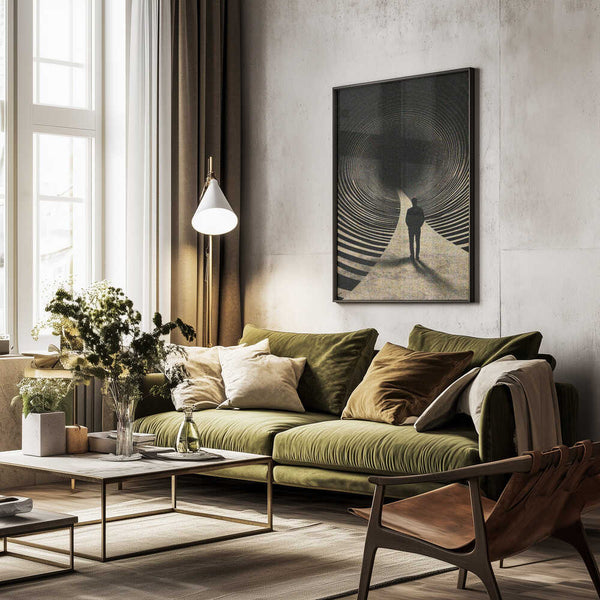 Tablou înramat „Opart Tunnel” de Taudalpoi