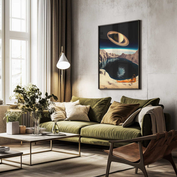 Tablou înramat „Moon Pool” de Taudalpoi