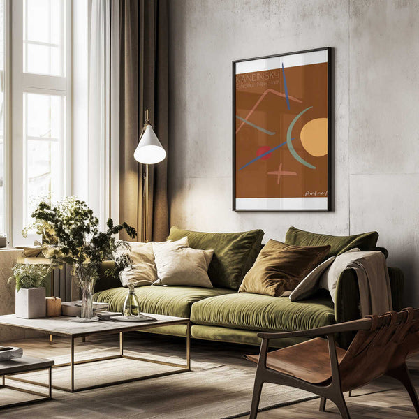 Tablou înramat „Geometric Harmony” de Treechild