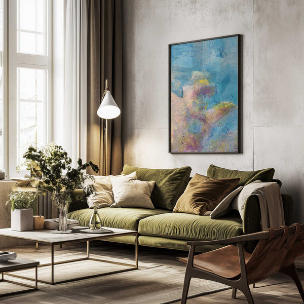 Tablou înramat „Blue Skies” de Dorothy Fagan