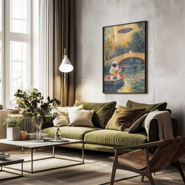 Tablou înramat „Ballad to the river” de Dikhotomy