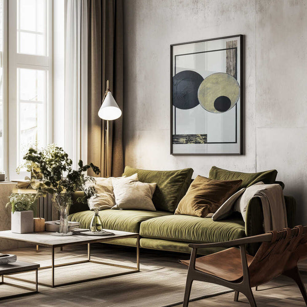 Tablou înramat „Geometria Y Texturas 7” de David Galan