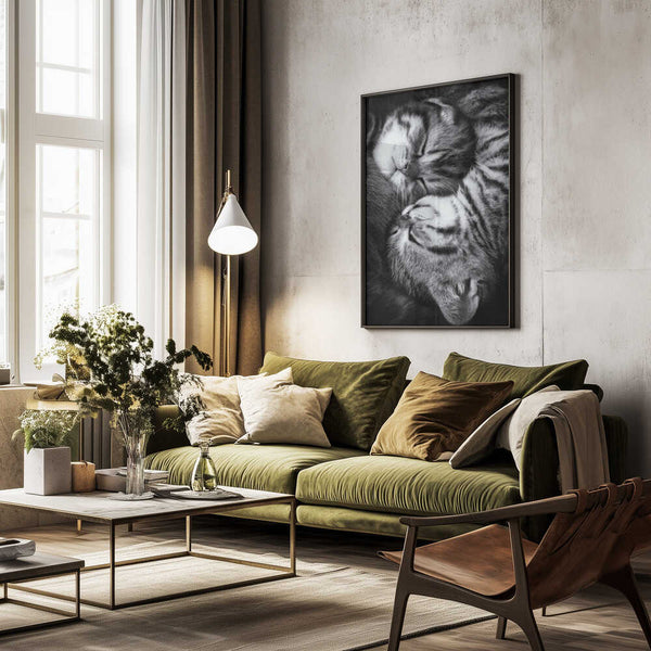 Tablou înramat „Yin and Yang” de Andrea Jancova