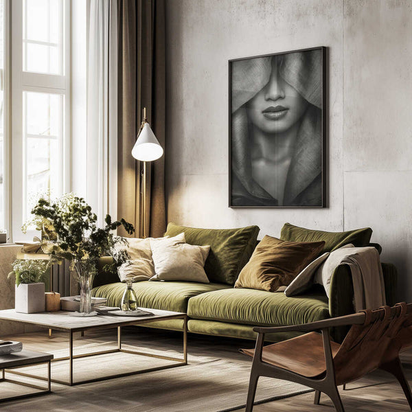 Tablou înramat „Hood” de azalaka