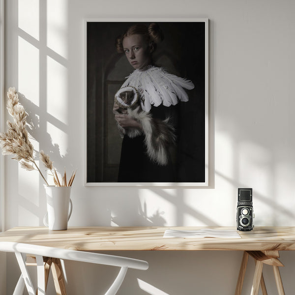 Tablou înramat „My sweet skunk friens” de Carola Kayen-Mouthaan