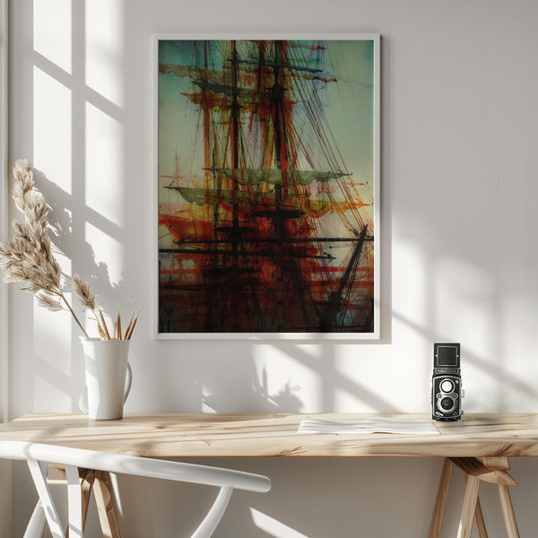 Tablou înramat „The beautiful sea” de Bastian Kienitz