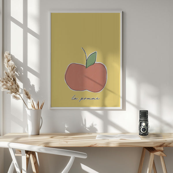 Tablou înramat „Apple Delight” de uplusmestudio