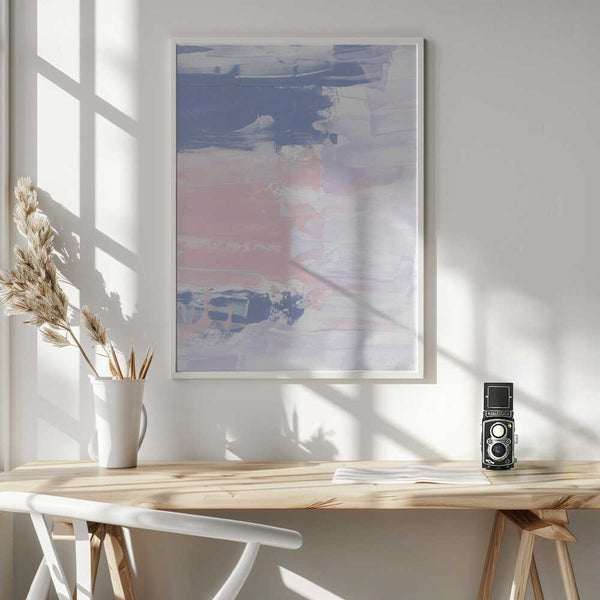 Tablou înramat „Pastel Brushstrokes” de uplusmestudio