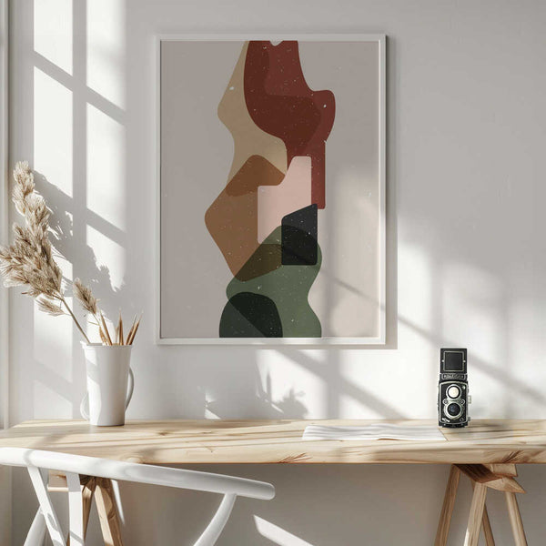 Tablou înramat „Abstract composition 12” de NKTN