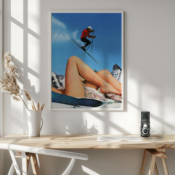 Tablou înramat „The Big Jump” de Taudalpoi