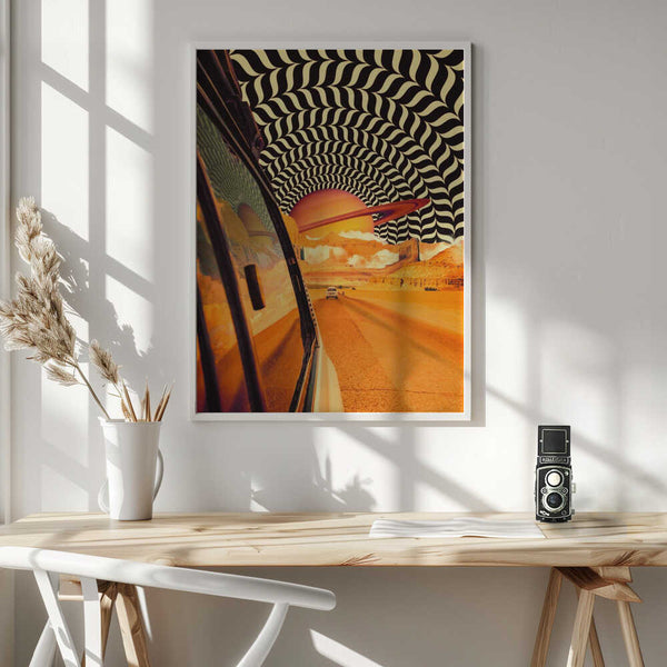 Tablou înramat „The Real Road Trip II” de Taudalpoi