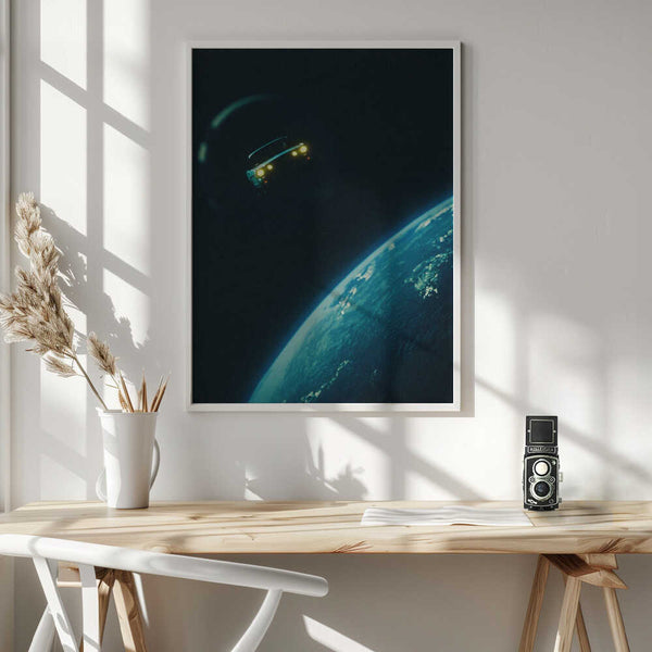 Tablou înramat „Road Trip In Space” de Taudalpoi