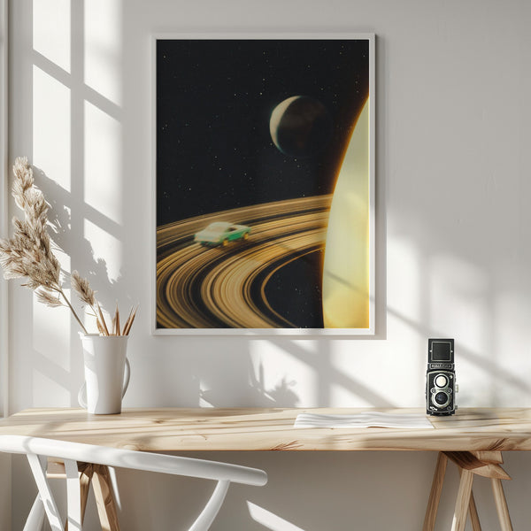 Tablou înramat „Saturn Highway” de Taudalpoi