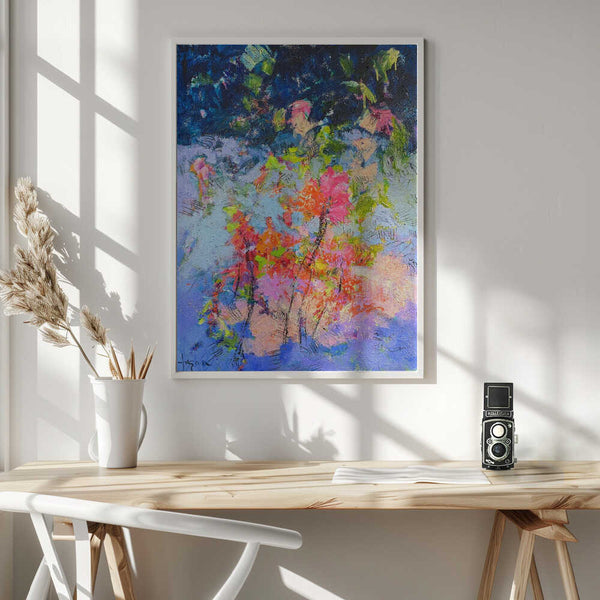 Tablou înramat „Nature Inspired Abstract” de Dorothy Fagan