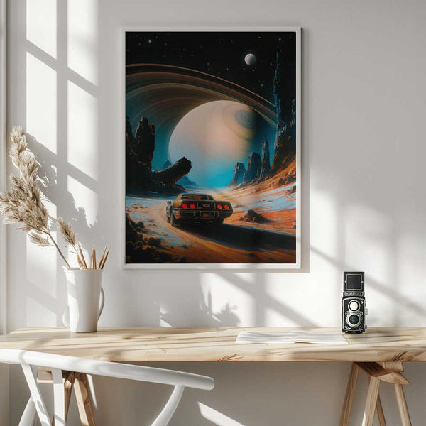 Tablou înramat „Ultimate Space Racer” de Taudalpoi