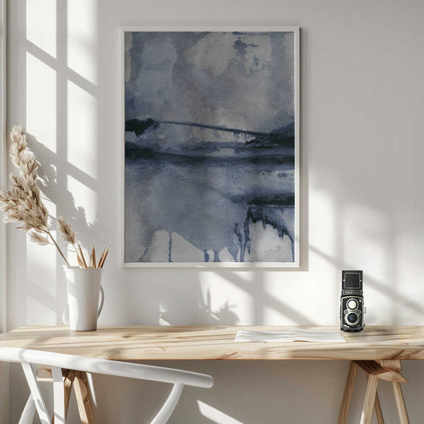 Tablou înramat „Blu 2” de Dan Hobday