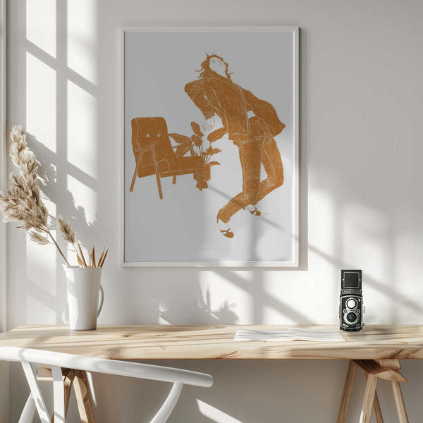 Tablou înramat „Jlr Dancing6 Copy” de Jenny Liz Rome